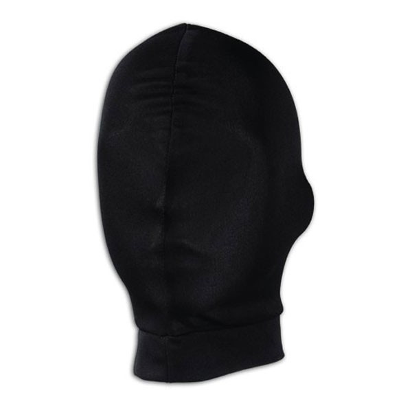 Черная глухая маска на голову от Lux Fetish
